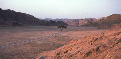 Sonnenuntergang auf dem Sinai