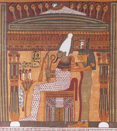 Osiris in Papyrus Ani
