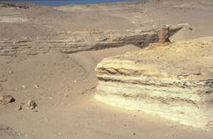 Erosion Mastaba Sesostris II